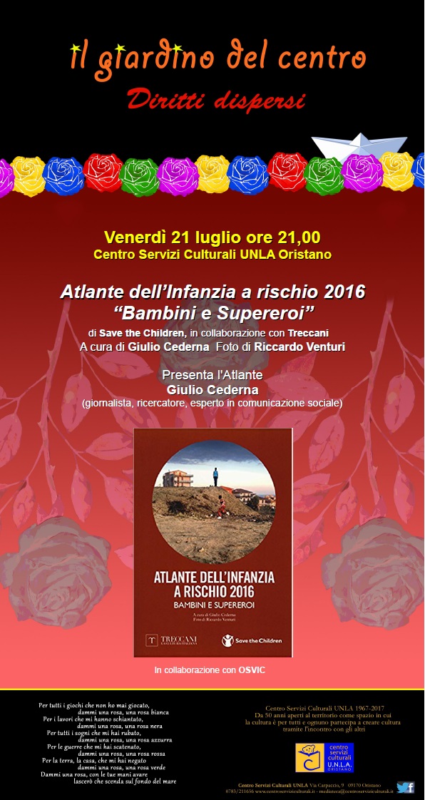 Atlante dell’Infanzia a rischio 2016