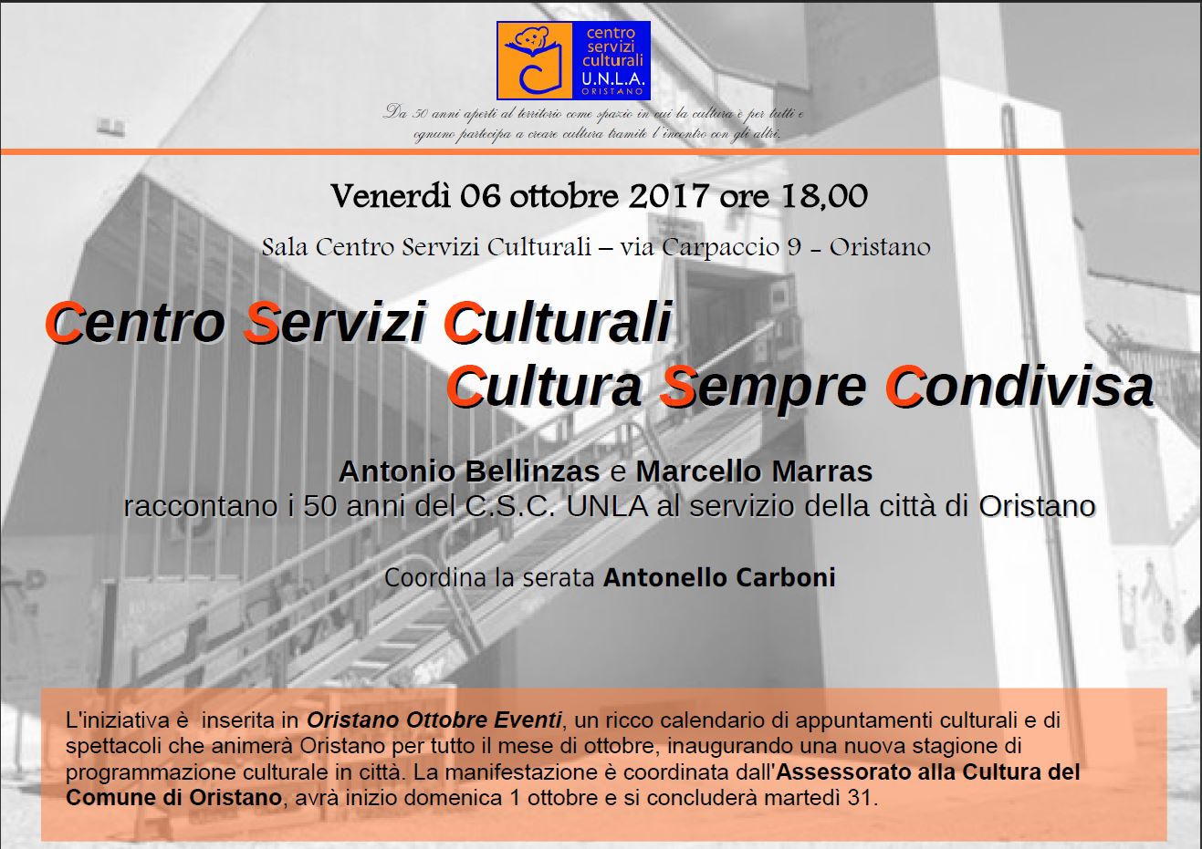 Centro Servizi Culturali - Cultura Sempre Condivisa