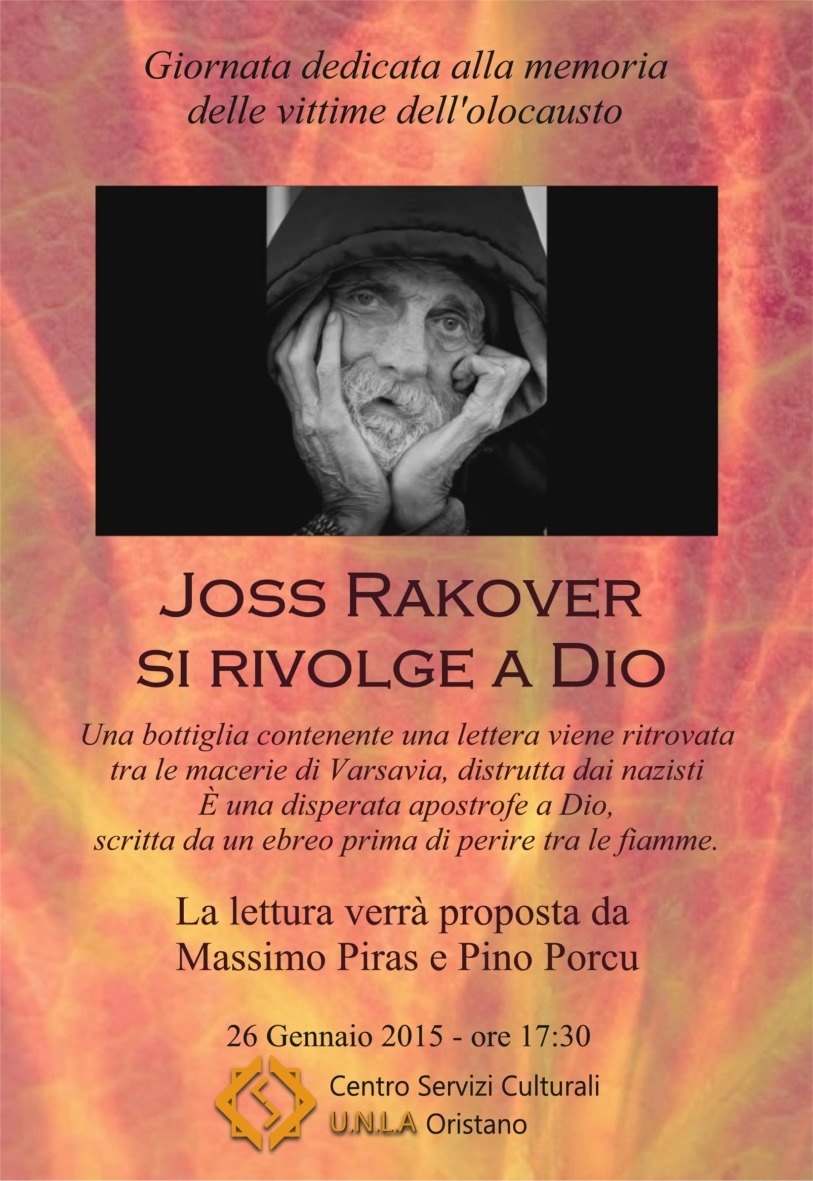 "Joss Rakover si rivolge a Dio"