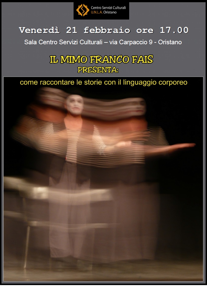 Incontro con il mimo Franco Fais