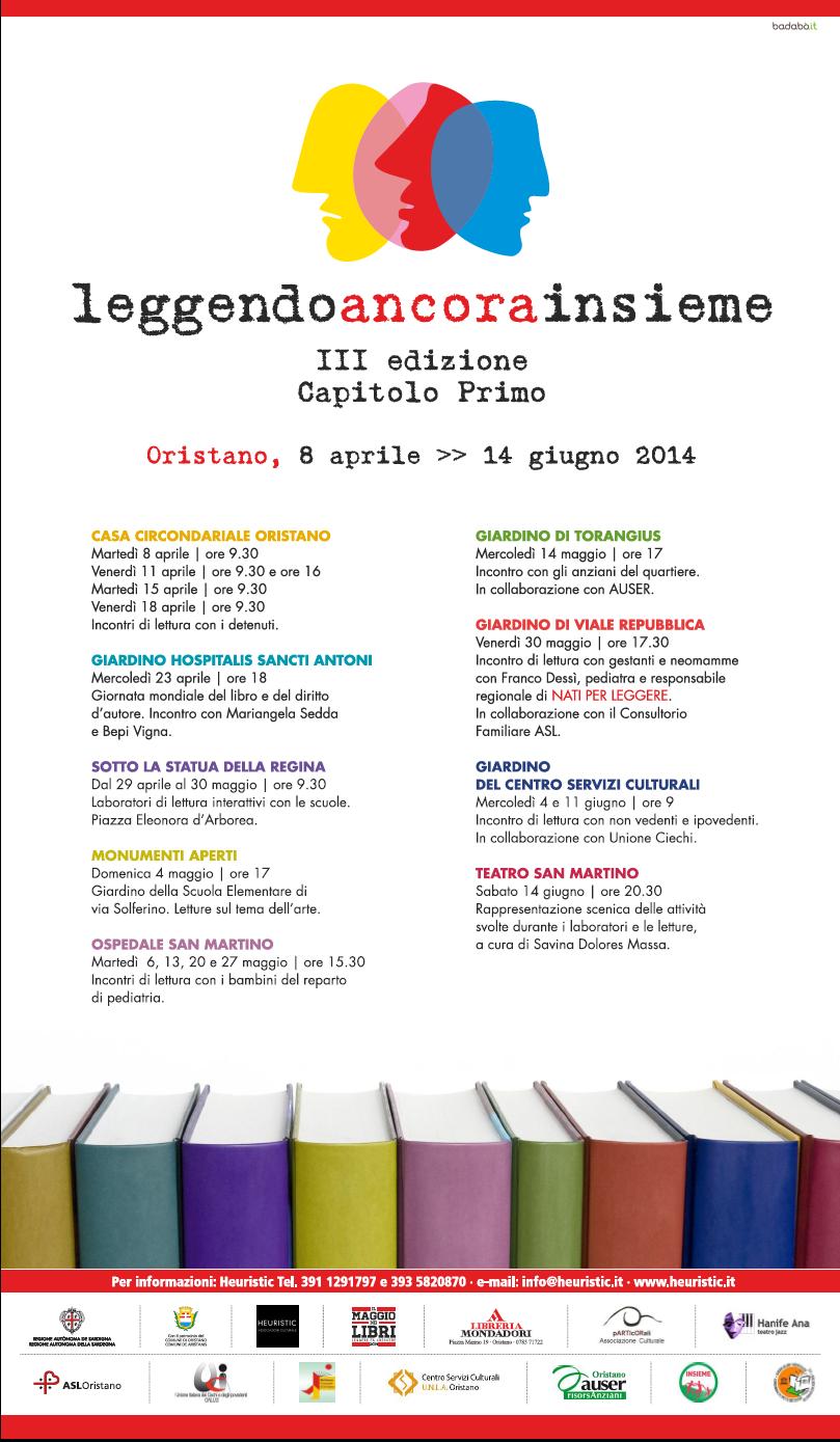 Leggendo ancora insieme 2014 - Programma