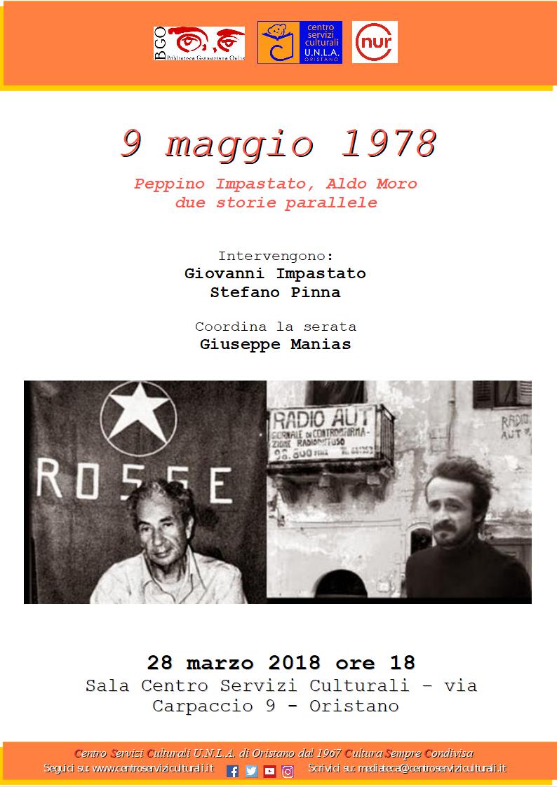 "9 maggio 1978: Peppino Impastato, Aldo Moro due storie parallele"