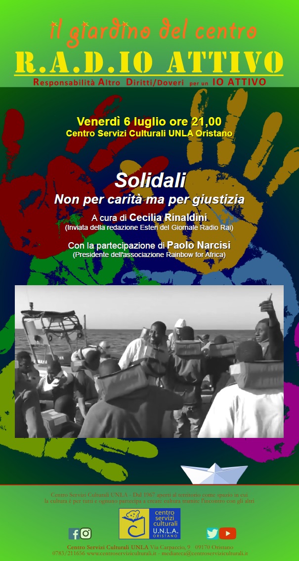 Solidali: Non per carità ma per giustizia