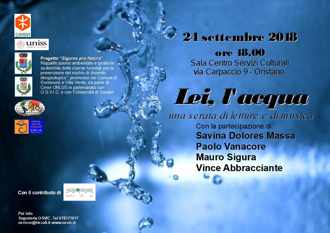 LEI, L'ACQUA....