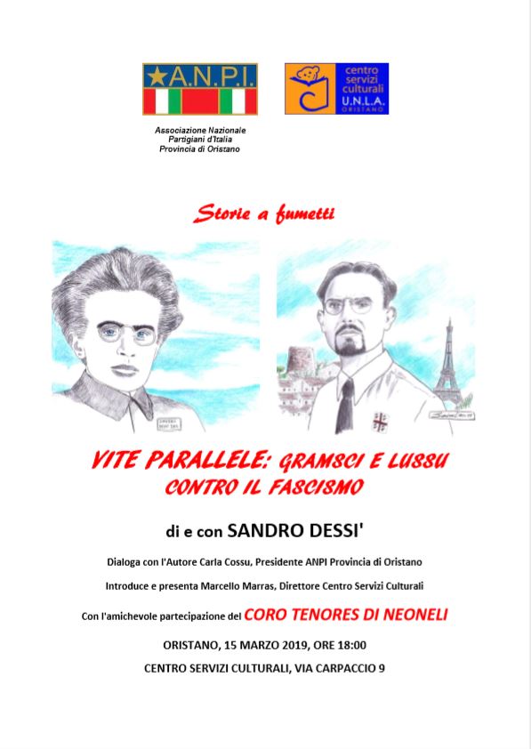 VITE PARALLELE: GRAMSCI E LUSSU CONTRO IL FASCISMO