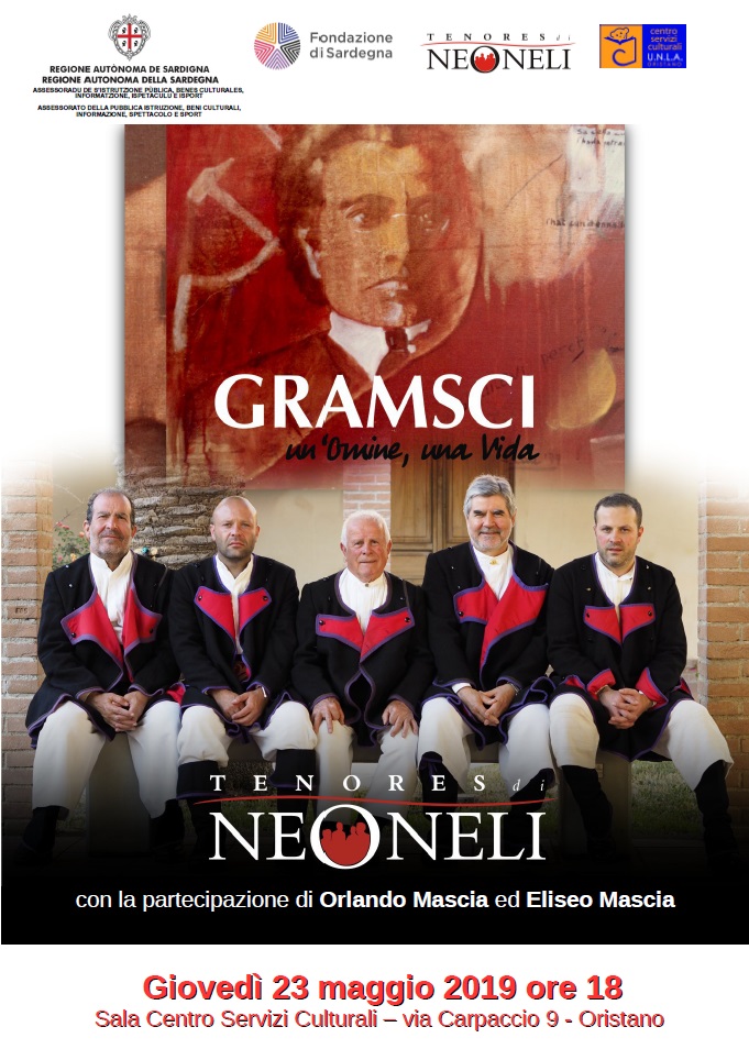 Spettacolo "GRAMSCI un’Omine, una Vida" - Tenores di Neoneli